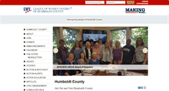 Desktop Screenshot of lwvhc.org