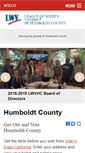 Mobile Screenshot of lwvhc.org